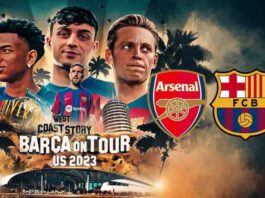 Barcelona vs Arsenal Friendly 2023