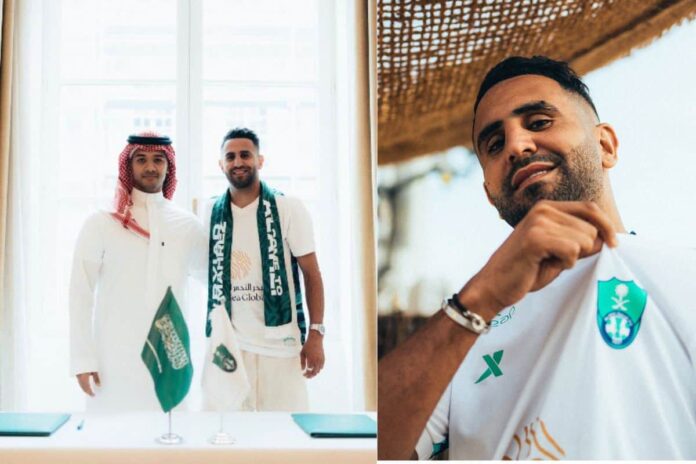 Riyad Mahrez joins Al Ahli from Man City for £30m fee