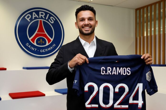 Paris St-Germain sign Portugal striker Goncalo Ramos on loan from Benfica