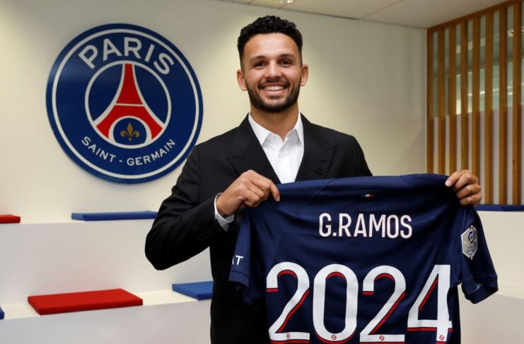 Paris St-Germain sign Portugal striker Goncalo Ramos on loan from Benfica