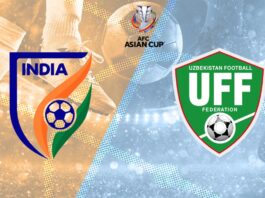 India vs. Uzbekistan in AFC Asian Cup 2023