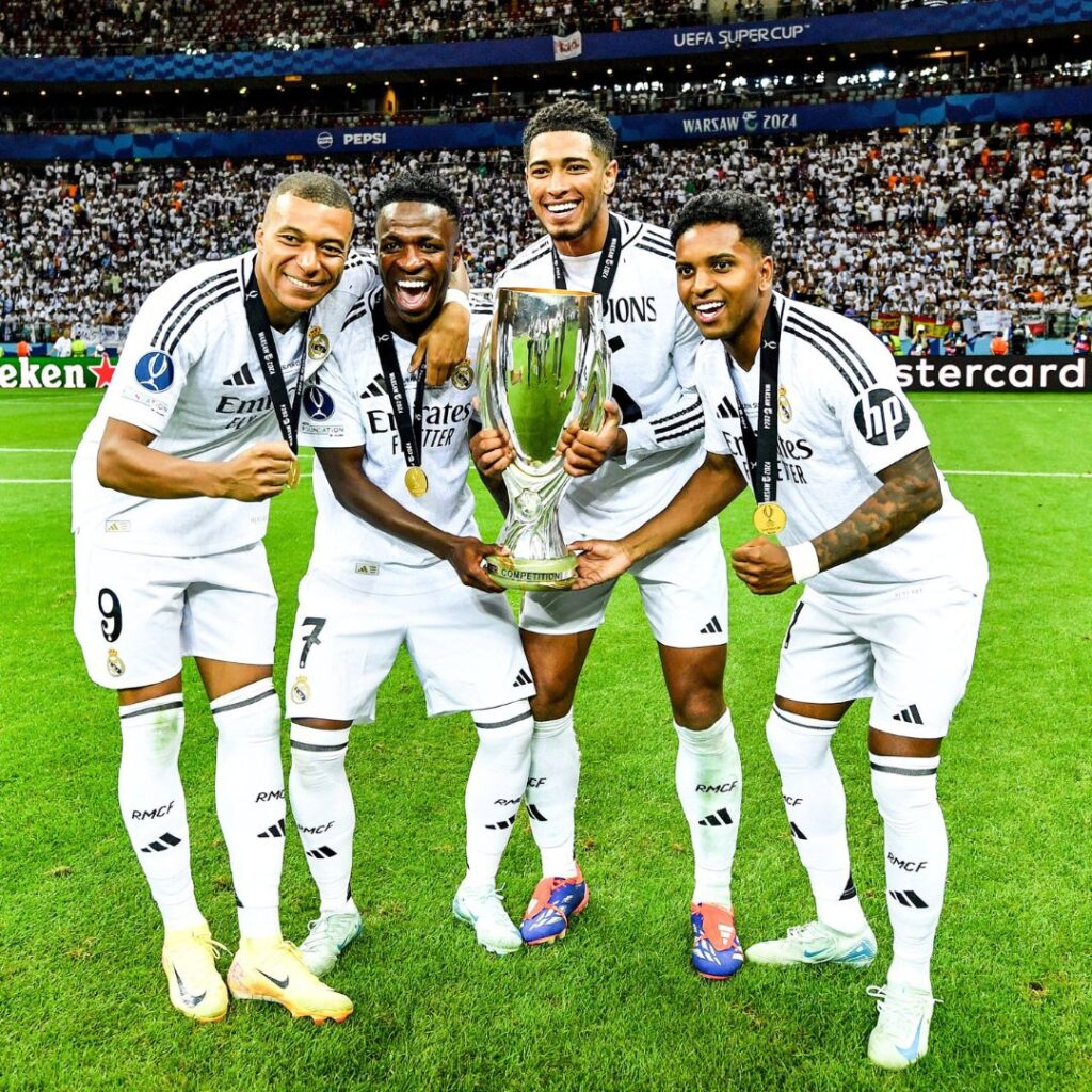 Real Madrid UEFA Super Cup 2024 Winner