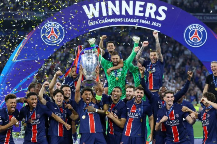 PSG Win First Champions League Title with 5-0 Victory Over Inter Milan