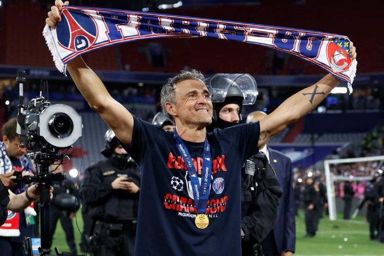 PSG luis enrique Champions League Winner