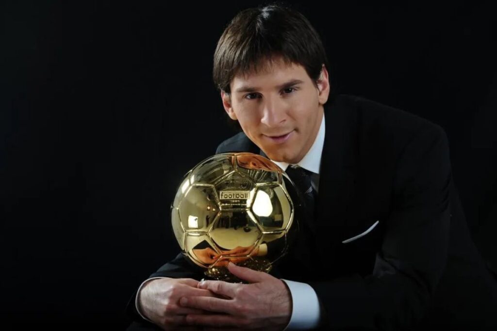 Lionel Messi 1st ballon d'or- Top 10 Youngest Ballon d’Or Winners