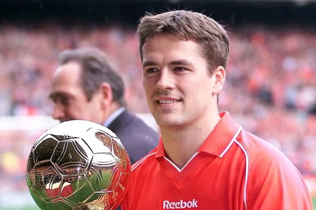 Michael Owen 1st ballon d'or