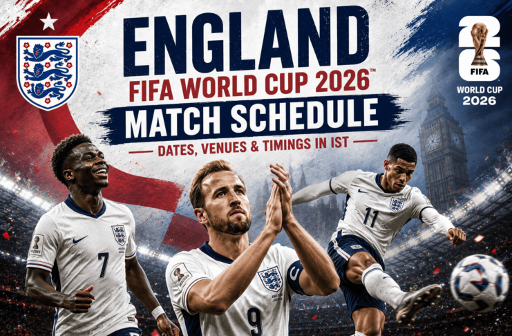 England FIFA World Cup 2026 Match Schedule=