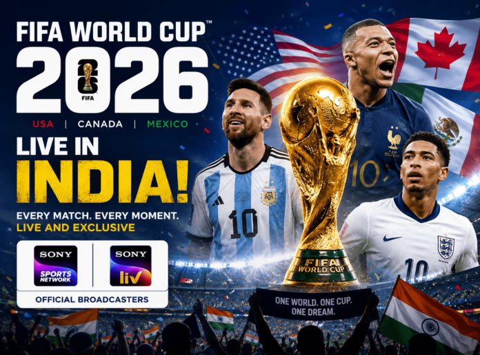 FIFA World Cup 2026 Broadcast in India Where and How to Watch Every Match